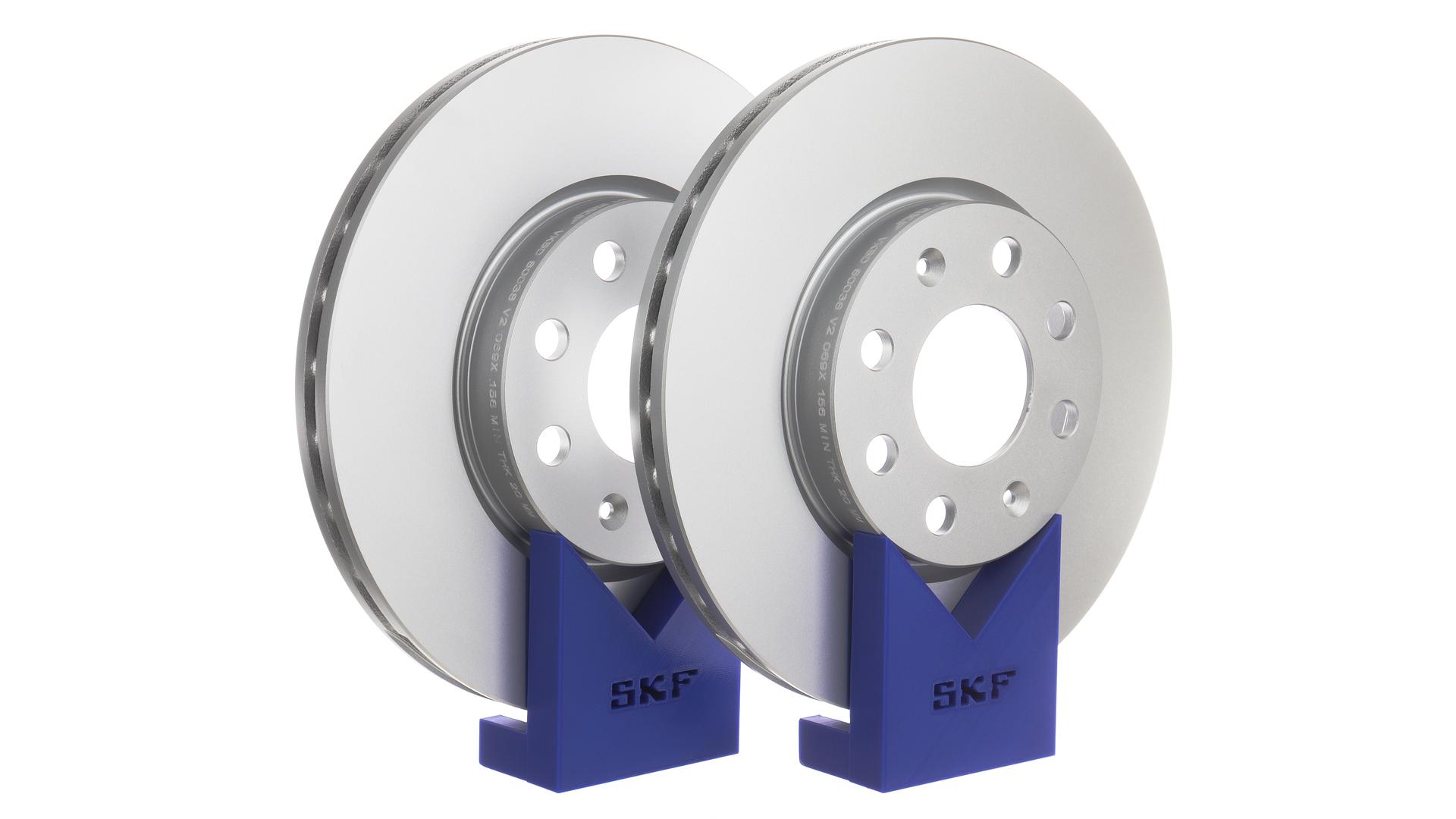 SKF Bremseskive vkbd80038v2 257mm 22mm for OPEL FIAT VAUXHALL