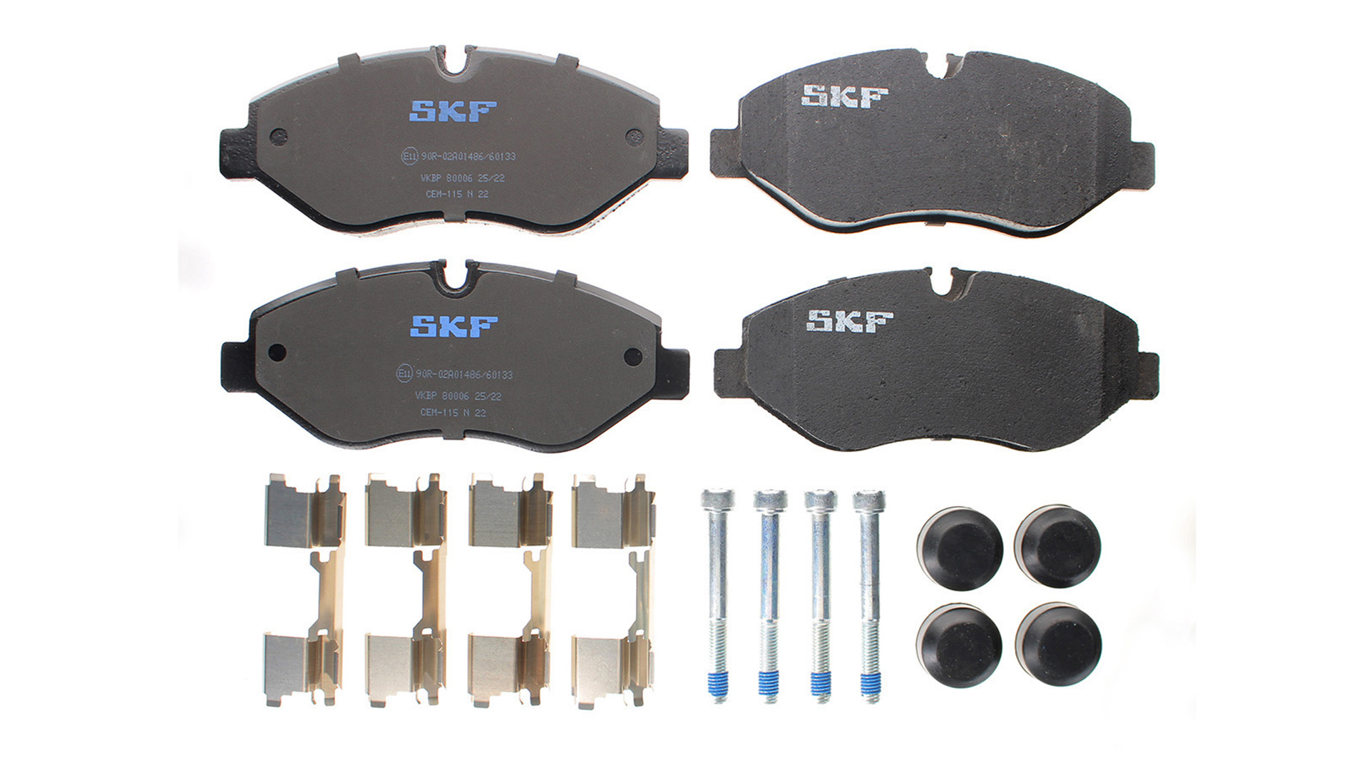 SKF Bremseklodser vkbp80006 for MERCEDES-BENZ VW