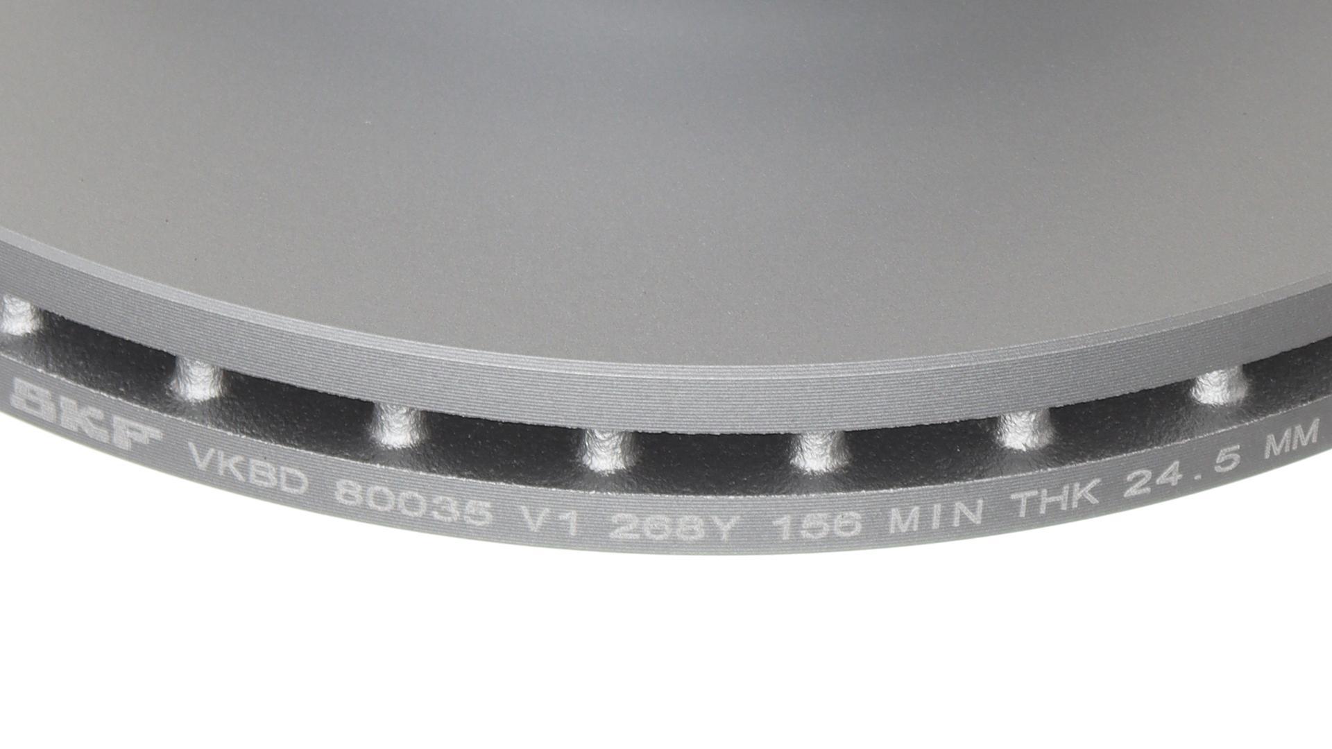 SKF Bremseskive vkbd80035v1 302mm 28mm for VAUXHALL RENAULT NISSAN