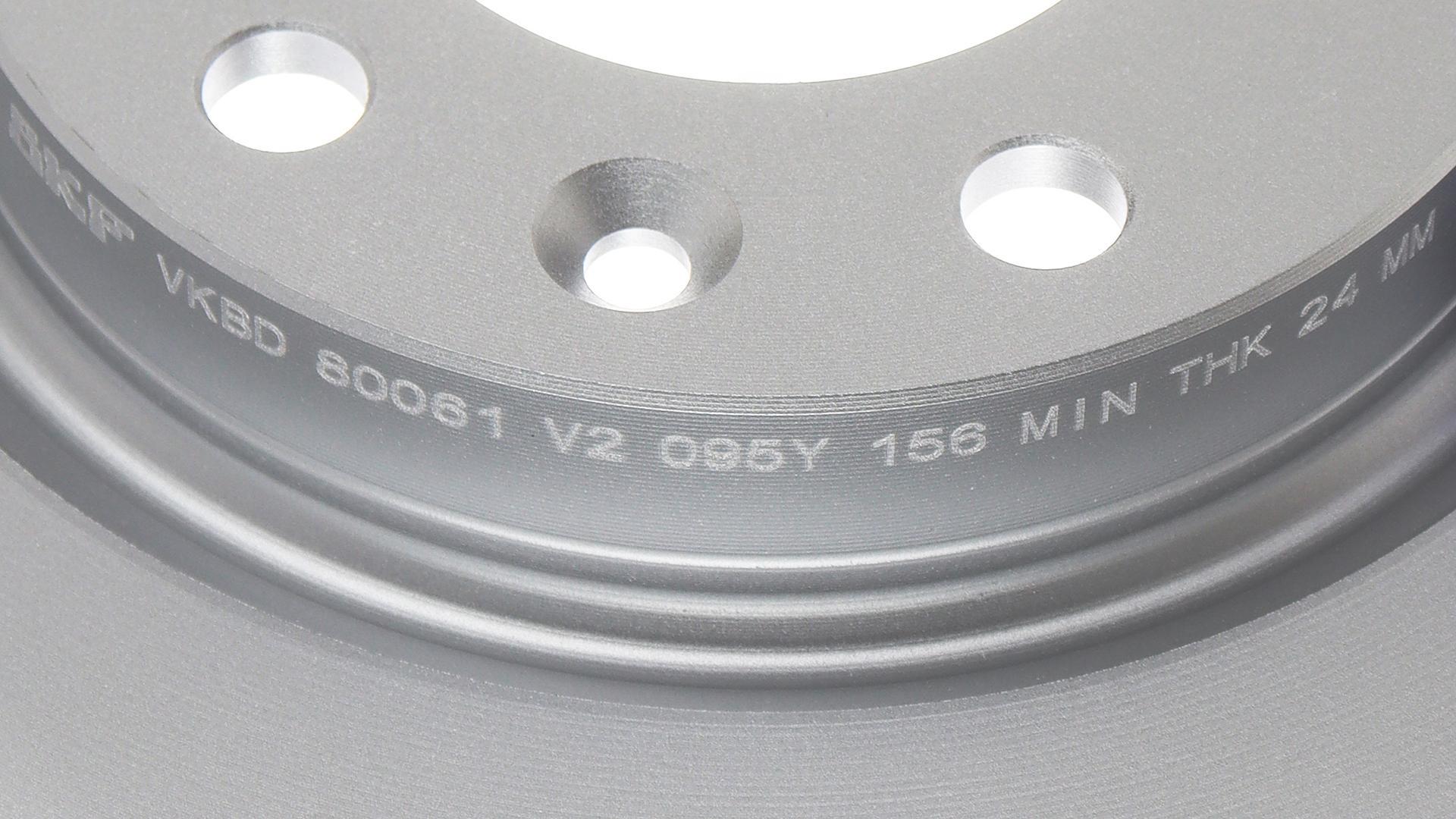 SKF Bremseskive vkbd80061v2 283mm 26mm for VAUXHALL PEUGEOT CITROËN