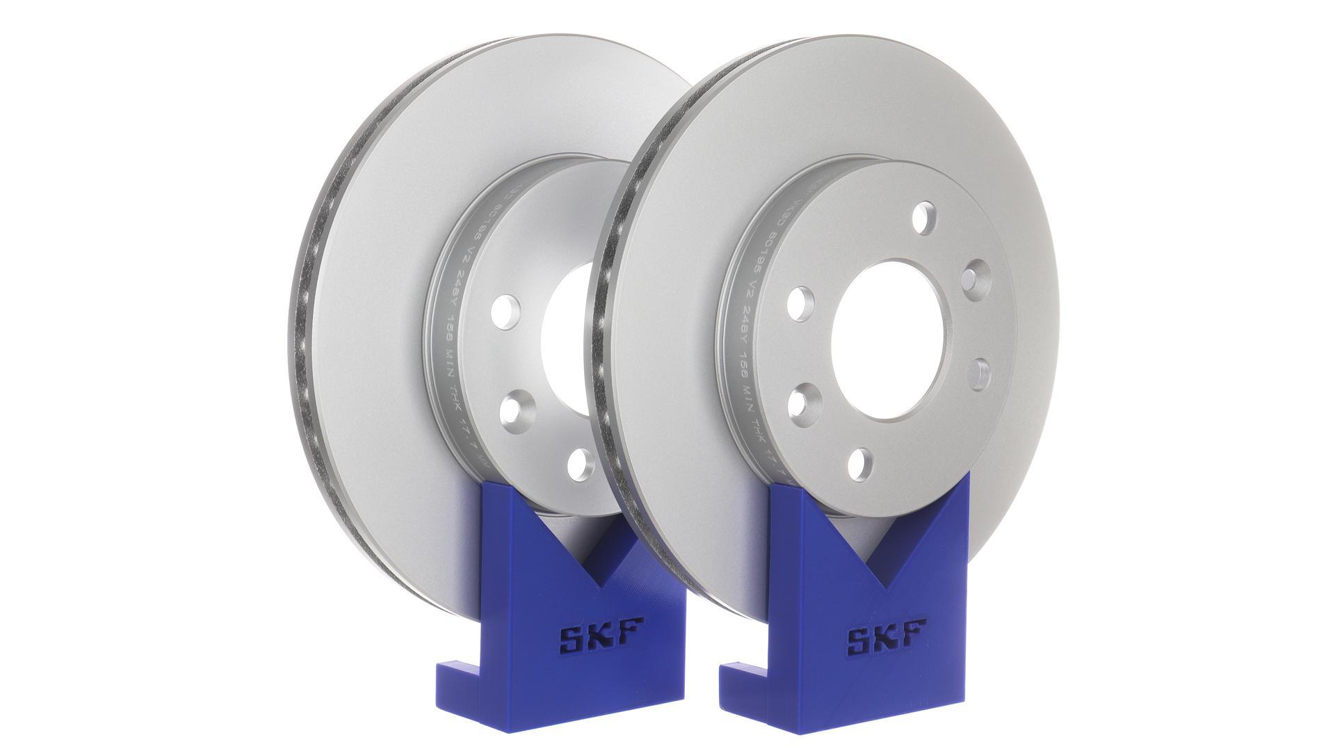 SKF Bremseskive vkbd80195v2 238mm 20mm for NISSAN RENAULT