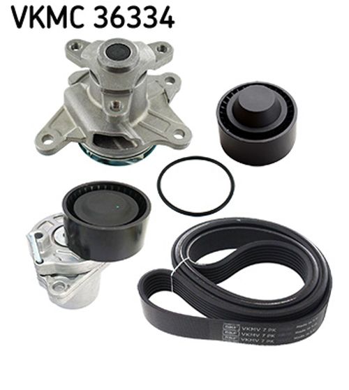 Produktbillede for Vandpumpe + kileremssæt