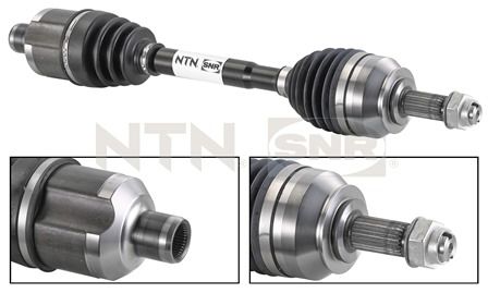 SNR Drivaksel dk53011 højre foraksel for OPEL