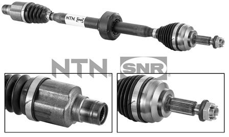 SNR Drivaksel dk55004 højre foraksel for DACIA LADA RENAULT