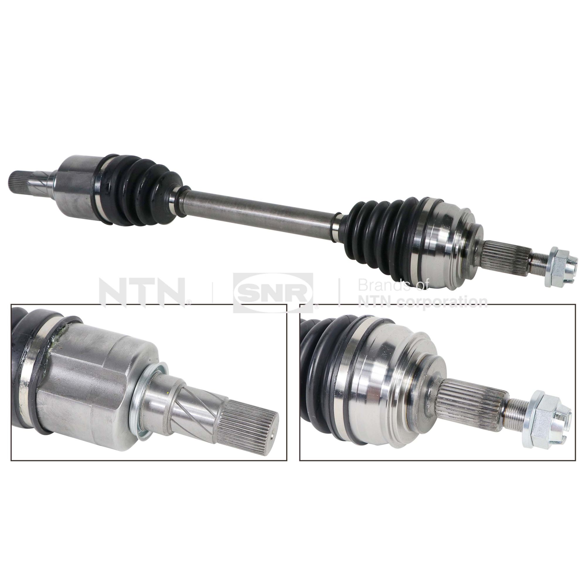 SNR Drivaksel dk55035 venstre foraksel for RENAULT
