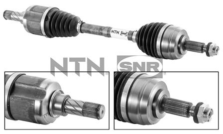 SNR Drivaksel dk55038 venstre foraksel for DACIA
