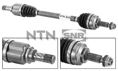 SNR Drivaksel dk55047 venstre foraksel for DACIA