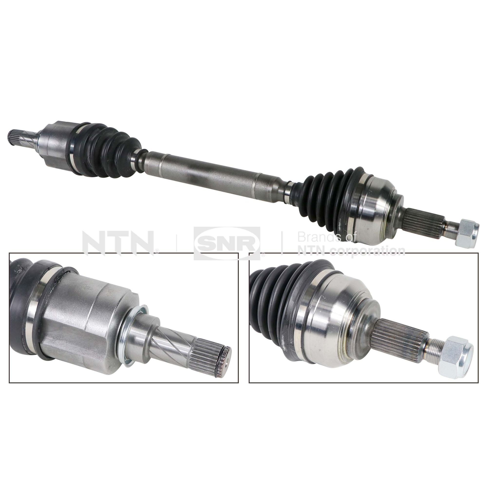 SNR Drivaksel dk55098 venstre foraksel for RENAULT