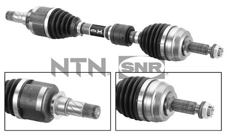 SNR Drivaksel dk55222 venstre foraksel for RENAULT
