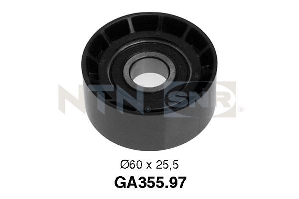 SNR Medløberhjul, multi-V-rem ga35597 for OPEL FORD VAUXHALL VOLVO DACIA MITSUBISHI SUZUKI NISSAN RENAULT