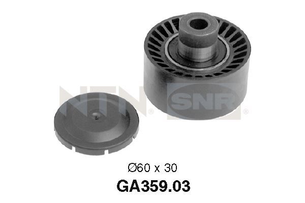 SNR Medløberhjul, multi-V-rem ga35903 for PEUGEOT FORD VOLVO MAZDA SUZUKI TOYOTA