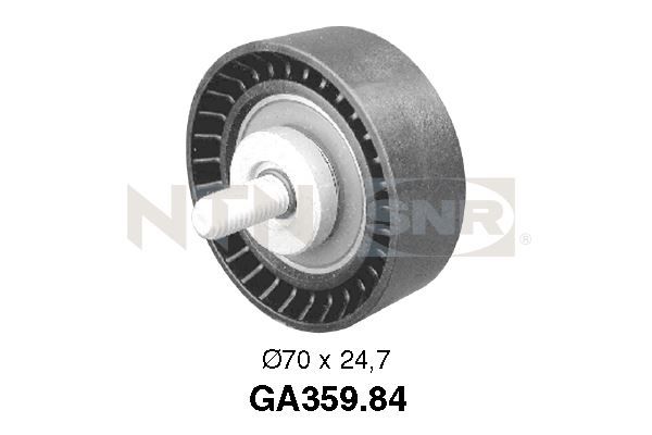 SNR Medløberhjul, multi-V-rem ga35984 for PEUGEOT CITROËN LANCIA