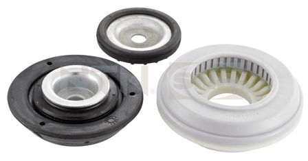 SNR Reperationssæt, fjederben-støtteleje kb65820 venstre foraksel for OPEL VAUXHALL LANCIA FIAT ALFA ROMEO ABARTH