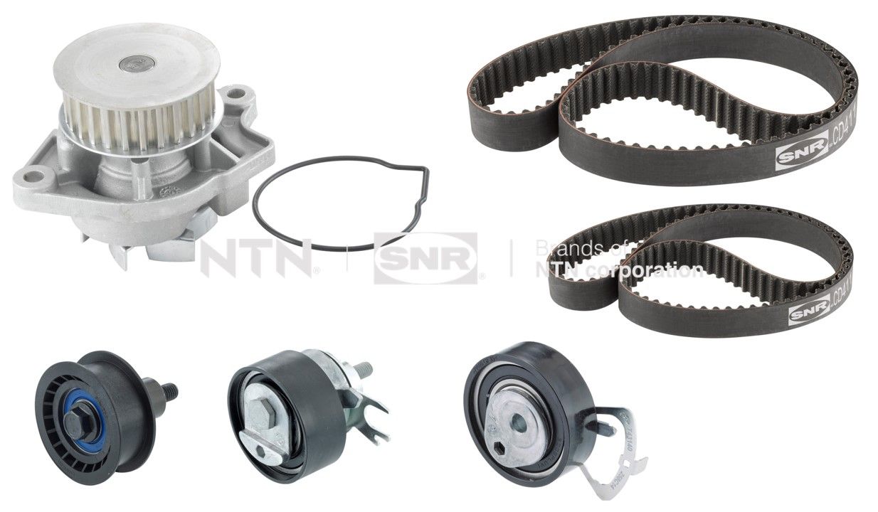 SNR Vandpumpe + tandremssæt kdp457820 for SKODA VW