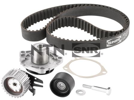 SNR Vandpumpe + tandremssæt kdp458570 for OPEL FORD ALFA ROMEO FIAT LANCIA VAUXHALL JEEP SAAB CHEVROLET CADILLAC PEUGEOT SUZUKI DODGE