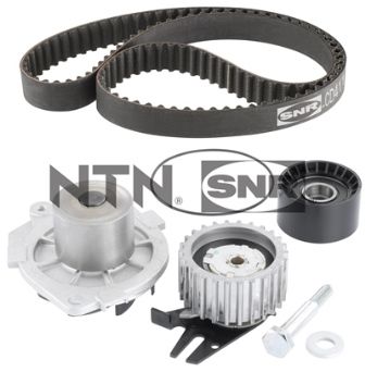 SNR Vandpumpe + tandremssæt kdp458560 for OPEL GENERAL MOTORS LANCIA ALFA ROMEO FIAT CADILLAC CHEVROLET VAUXHALL SAAB JEEP SUZUKI