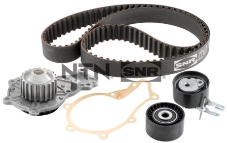 SNR Vandpumpe + tandremssæt kdp459380 for FORD VOLVO CITROËN PEUGEOT TOYOTA MAZDA FIAT CITROËN/PEUGEOT SUZUKI MINI