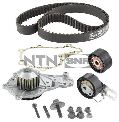 SNR Vandpumpe + tandremssæt kdp452370 for PEUGEOT FORD VAUXHALL OPEL VOLVO DS MAZDA FIAT MINI SUZUKI MITSUBISHI TOYOTA