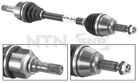 SNR Drivaksel dk55045 venstre foraksel for RENAULT