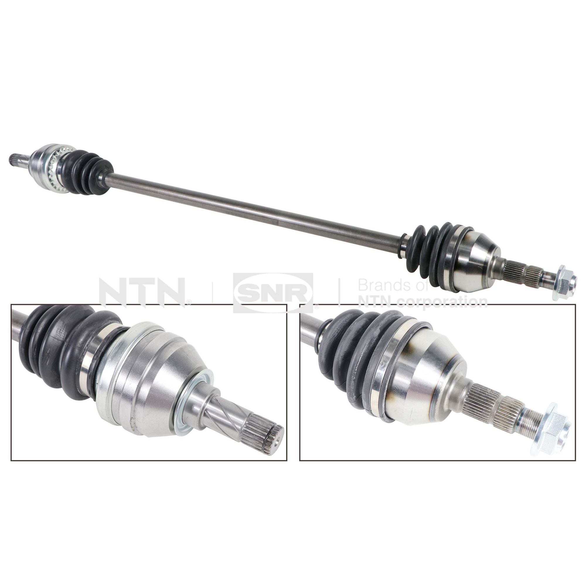 SNR Drivaksel dk53028 højre foraksel for OPEL VAUXHALL