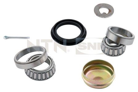SNR Hjullejesæt r15450 bagaksel for OPEL FORD VAUXHALL ALFA ROMEO CHEVROLET DAEWOO FIAT VW AUDI SEAT MERCEDES-BENZ NISSAN SKODA MAZDA TOYOTA HYUNDAI