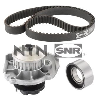 SNR Vandpumpe + tandremssæt kdp458350 for FIAT PEUGEOT LANCIA AUTOBIANCHI