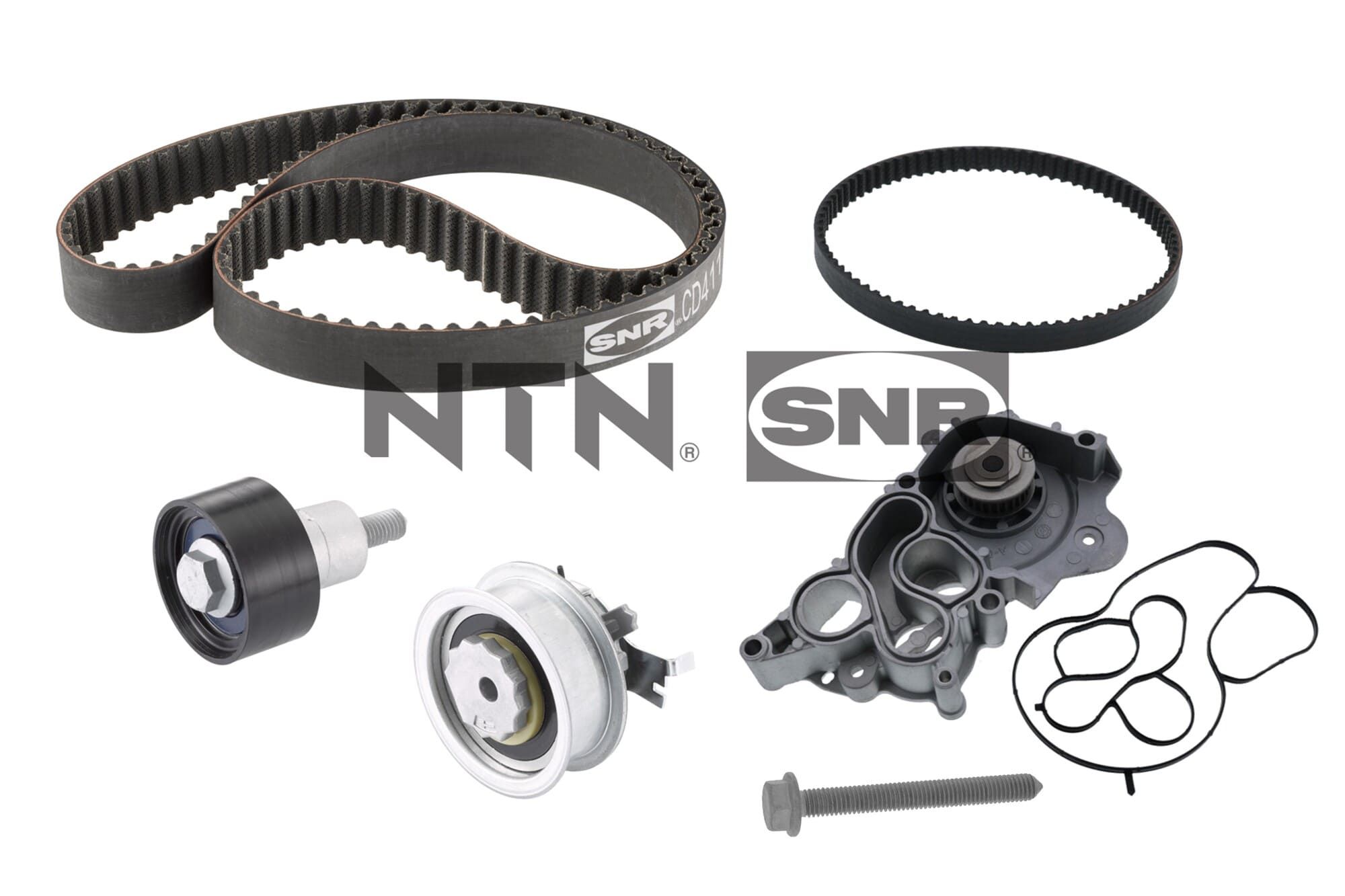 SNR Vandpumpe + tandremssæt kdp457752 for VW