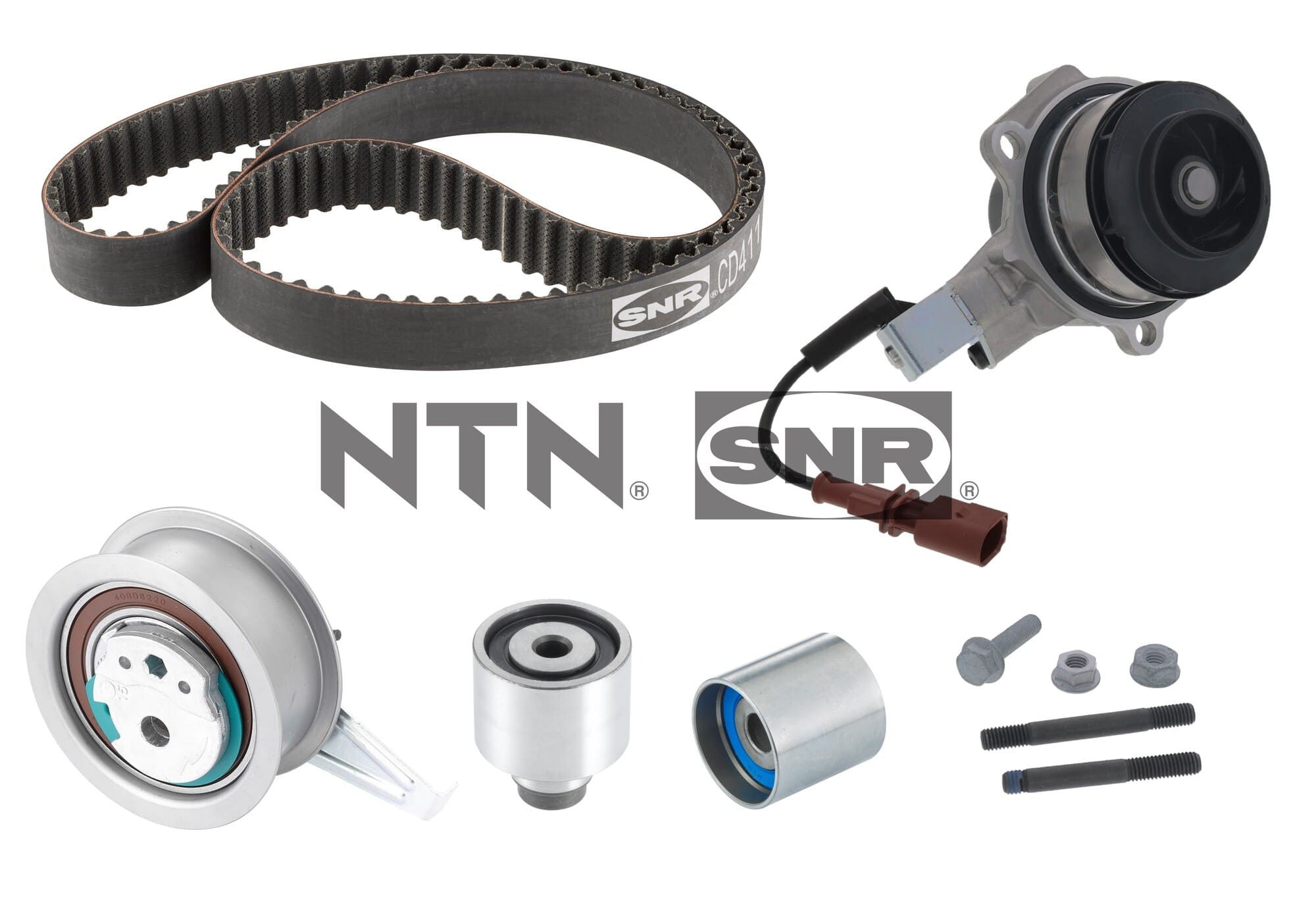 SNR Vandpumpe + tandremssæt kdp457790s for VW AUDI SEAT SKODA