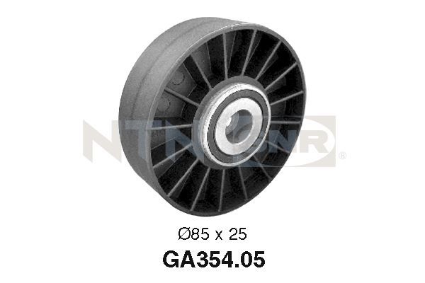 SNR Medløberhjul, multi-V-rem ga35405 for AUDI