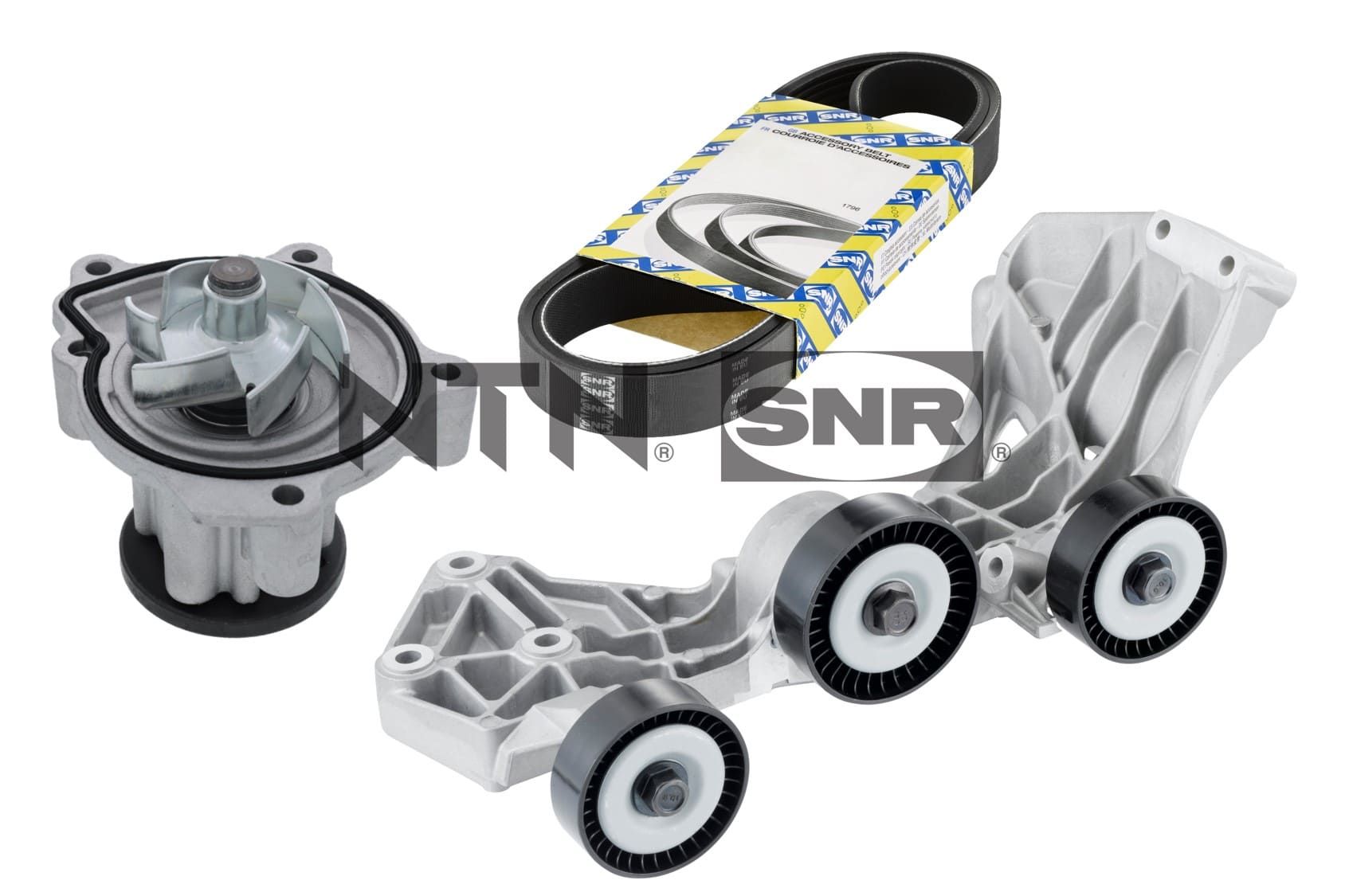 SNR Vandpumpe + kileremssæt kap851030 for MERCEDES-BENZ RENAULT NISSAN