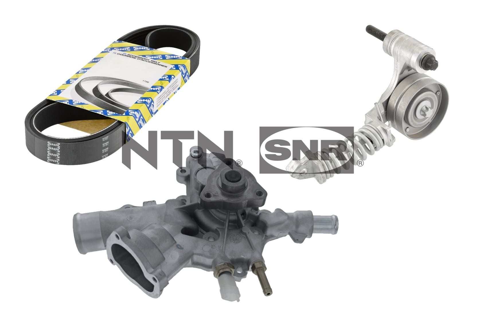 SNR Vandpumpe + kileremssæt kap853020 for OPEL VAUXHALL MAZDA