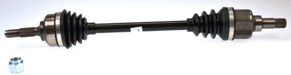 SPIDAN Drivaksel 24256 for CITROËN PEUGEOT