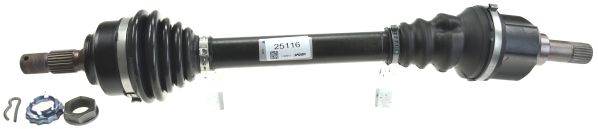 SPIDAN Drivaksel 25116 for PEUGEOT
