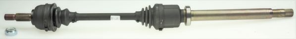 SPIDAN Drivaksel 36221 for RENAULT