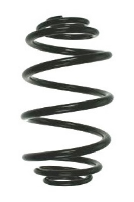 SPIDAN Fjeder 86432 bagaksel for OPEL