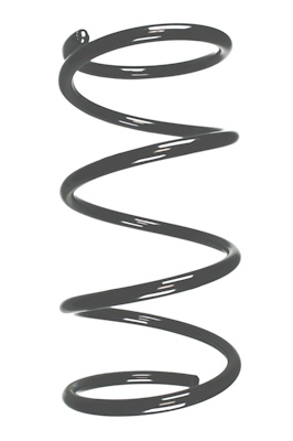 SPIDAN Fjeder 86397 foraksel for CITROËN MITSUBISHI