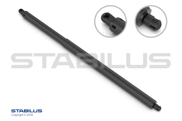 STABILUS Gasfjeder, kuffert-/lastrum 195088 for SKODA