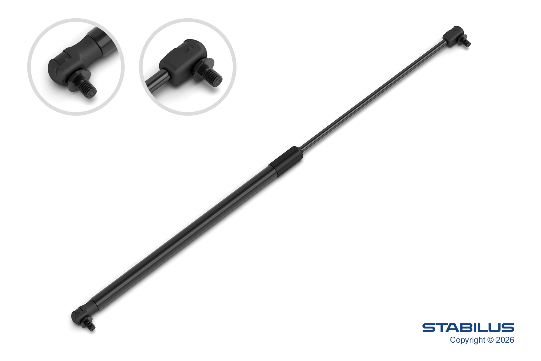 STABILUS Gasfjeder, motorhjelm 749806 for TOYOTA