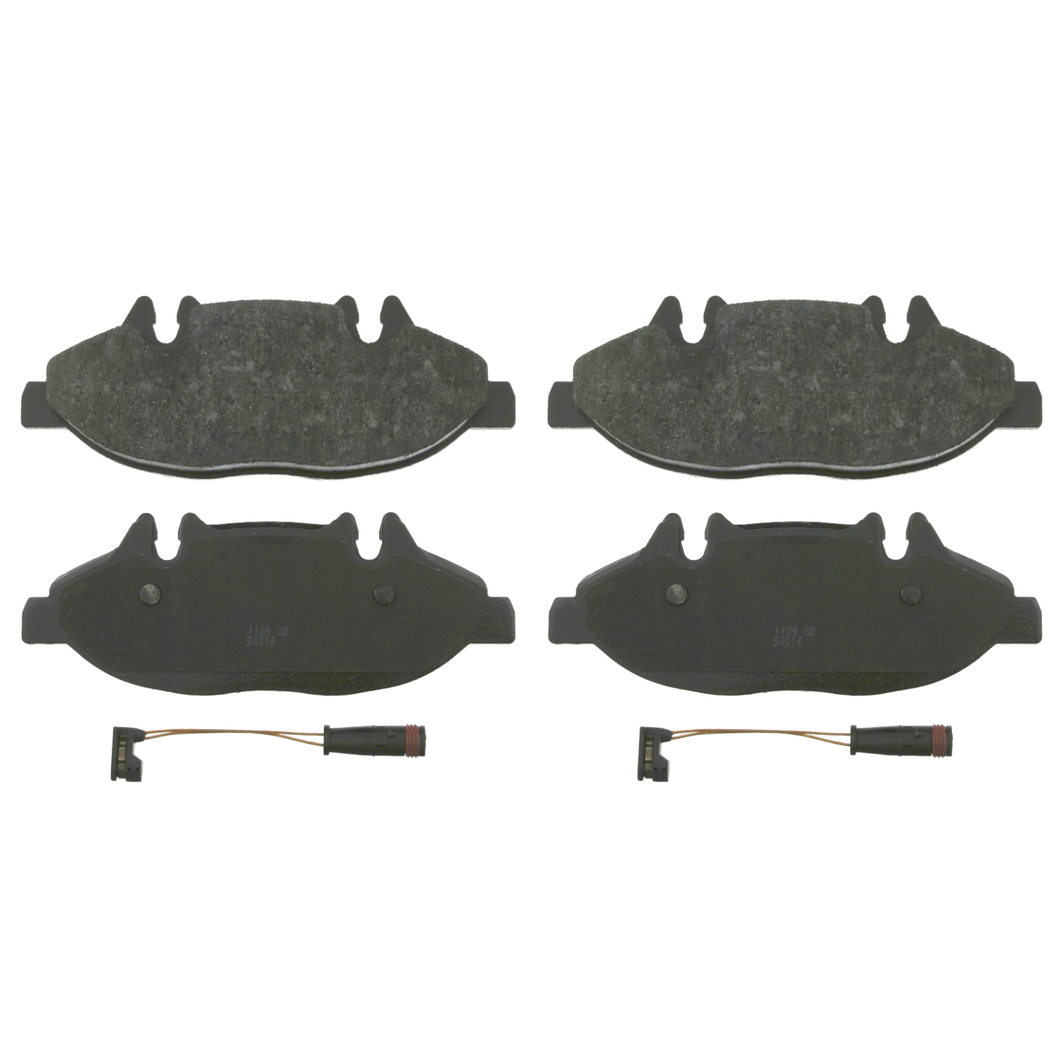 SWAG Bremseklodser 10916487 foraksel for MERCEDES-BENZ