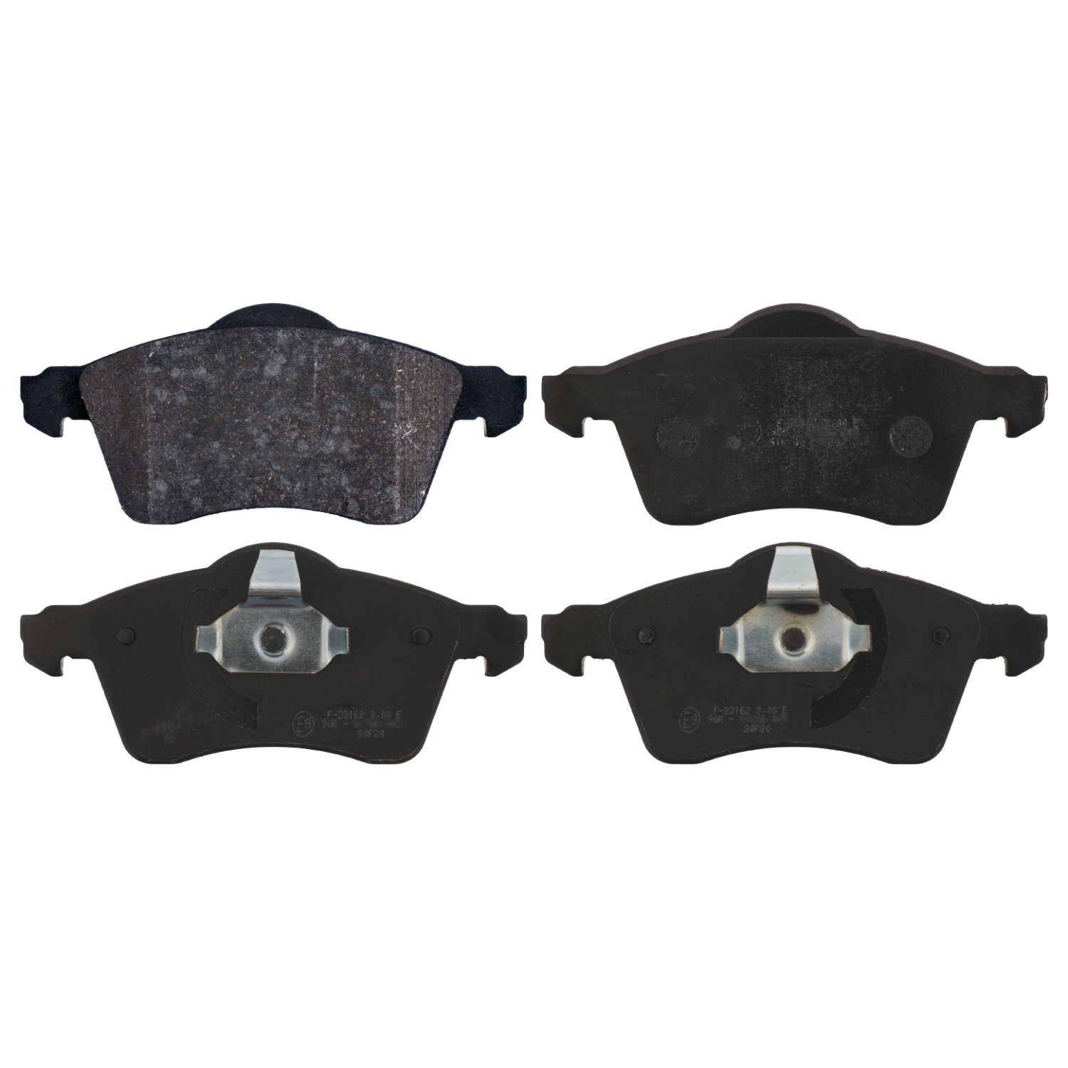 SWAG Bremseklodser 30916306 foraksel for VW