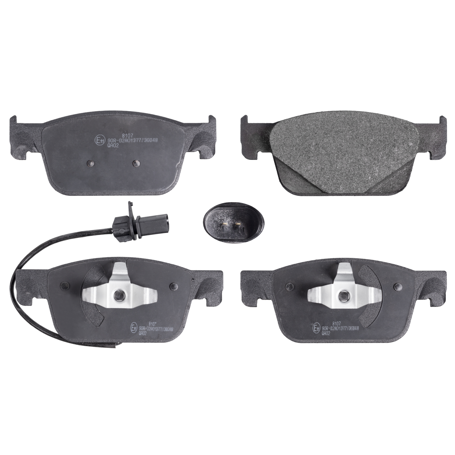SWAG Bremseklodser 30916962 foraksel for AUDI
