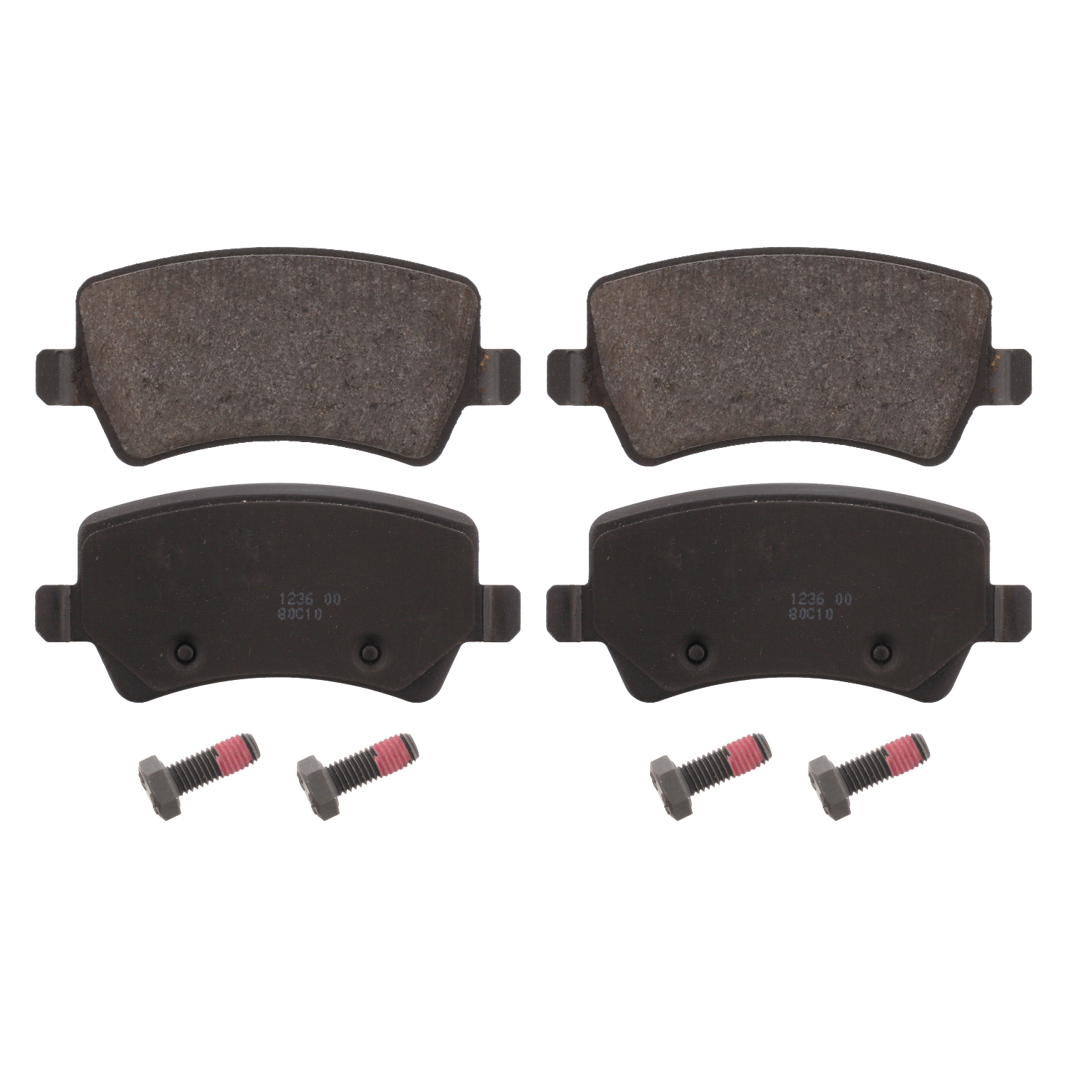 SWAG Bremseklodser 50916625 bagaksel for FORD VOLVO LAND ROVER