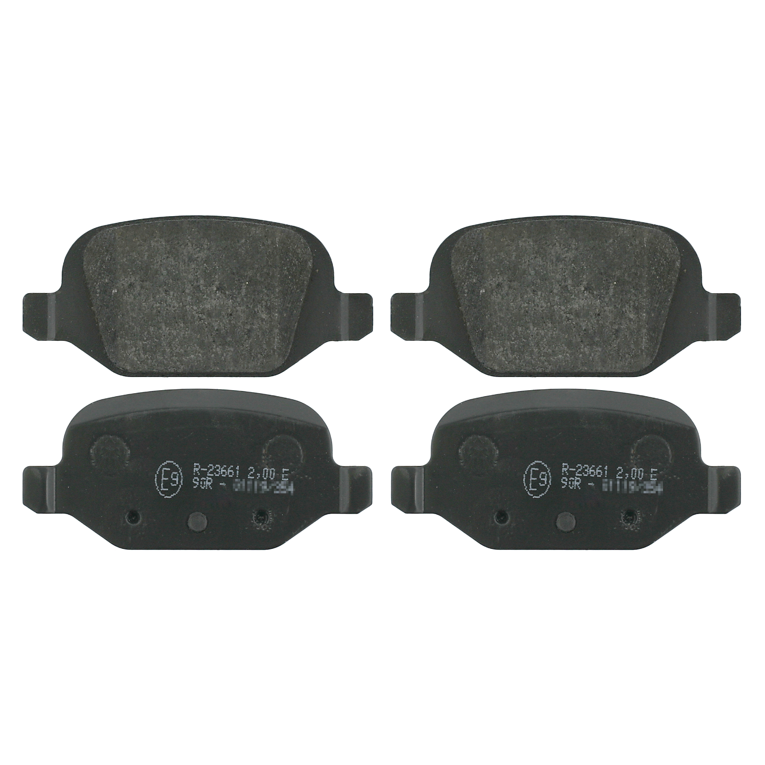 SWAG Bremseklodser 70916370 bagaksel for LANCIA ABARTH FIAT CITROËN