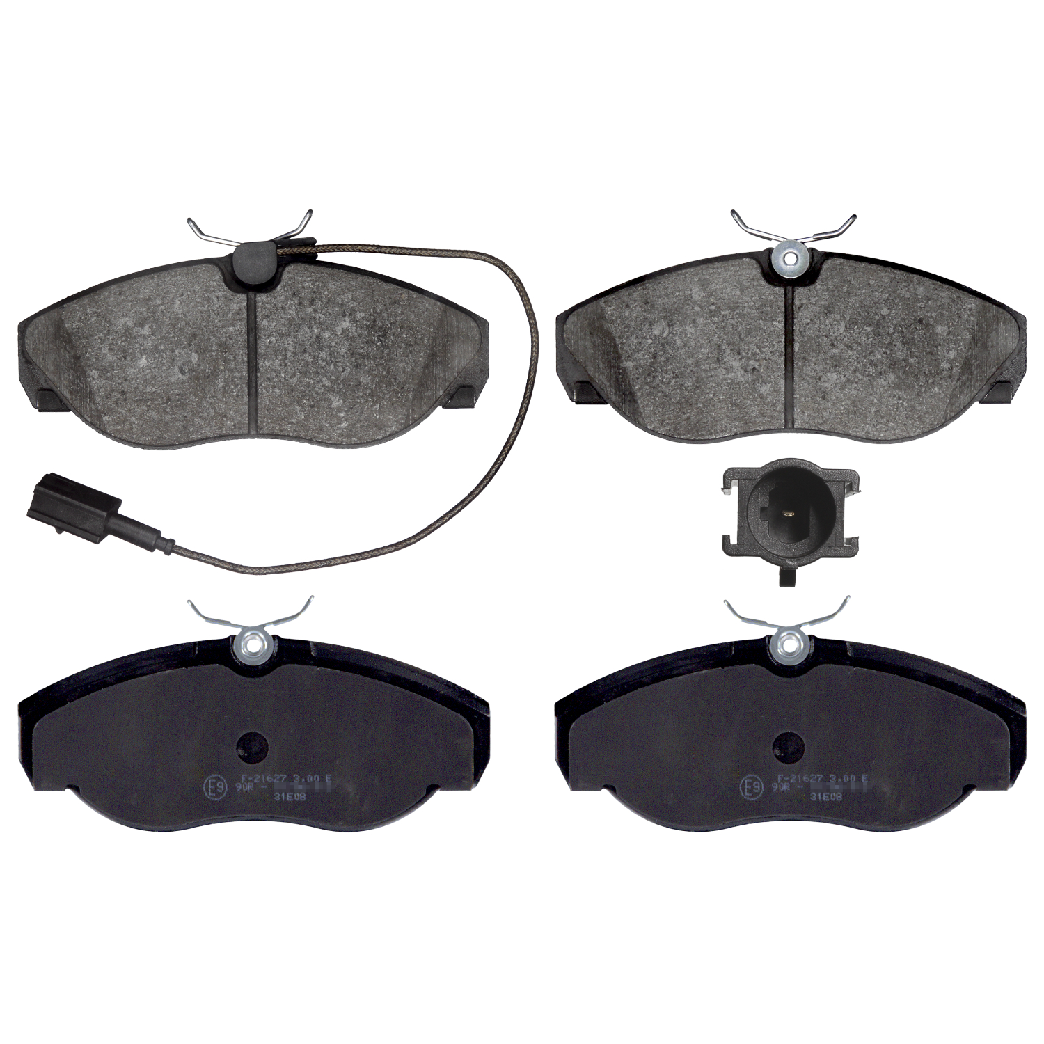 SWAG Bremseklodser 70916391 foraksel for PEUGEOT FIAT
