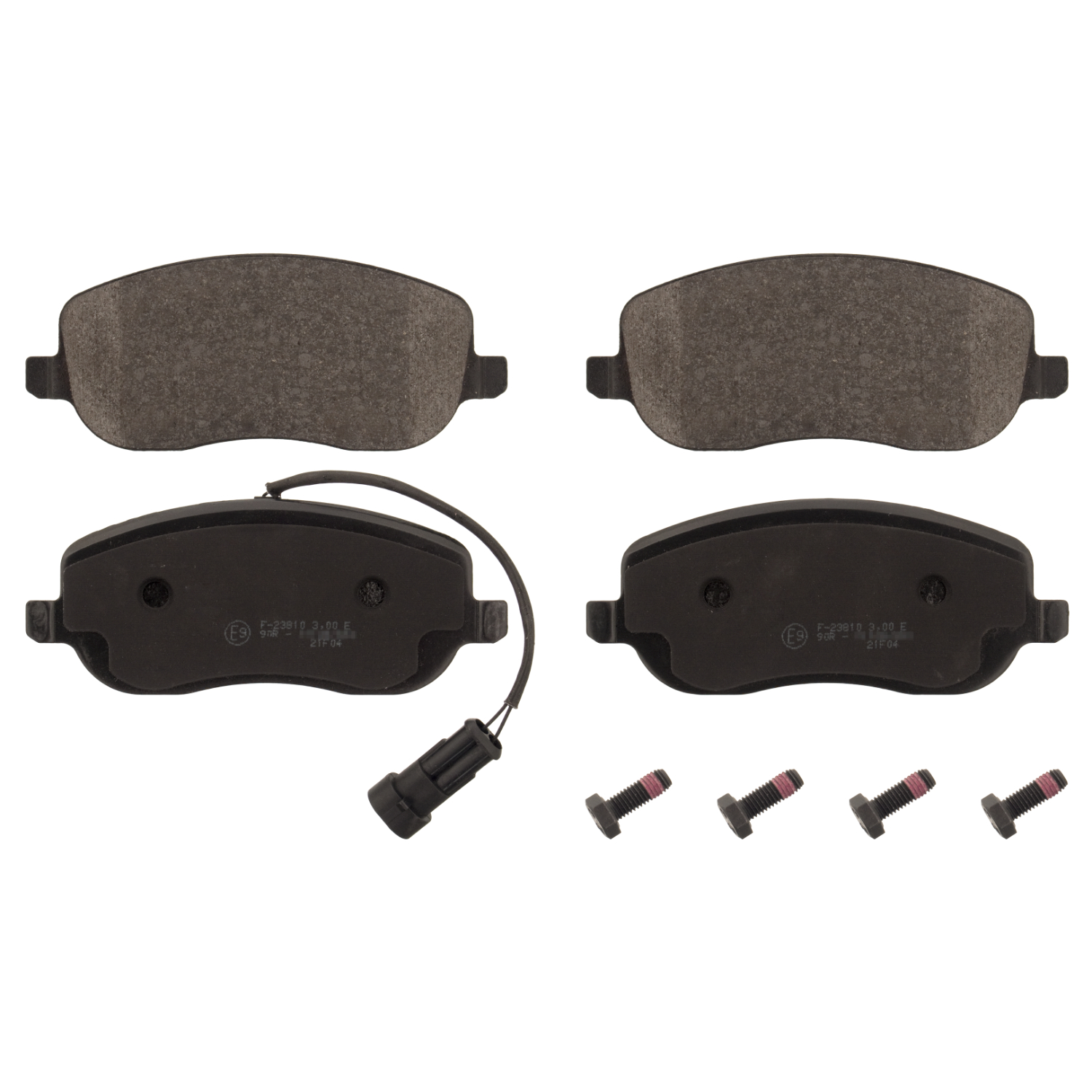 SWAG Bremseklodser 70916854 foraksel for FIAT