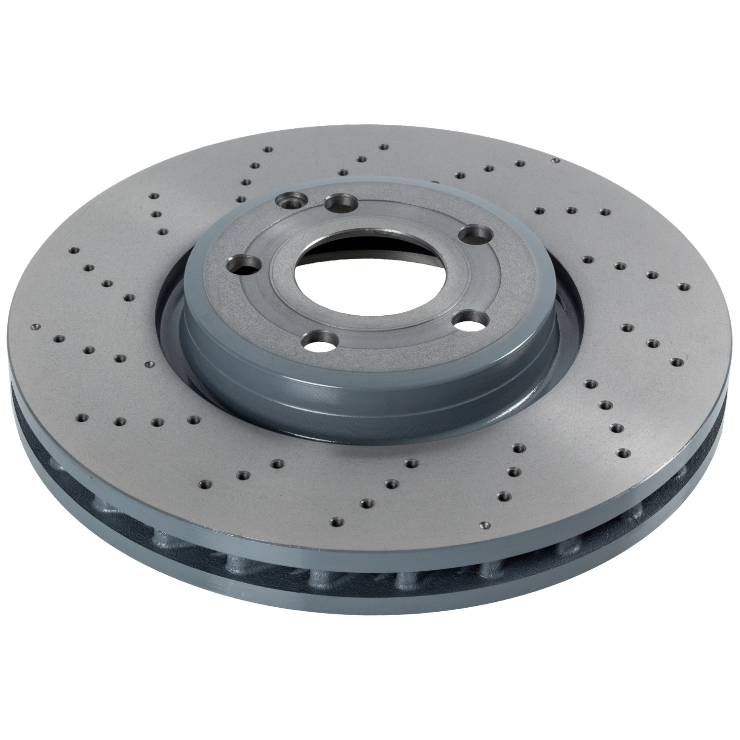SWAG Bremseskive 10107500 foraksel perforeret 322mm for MERCEDES-BENZ