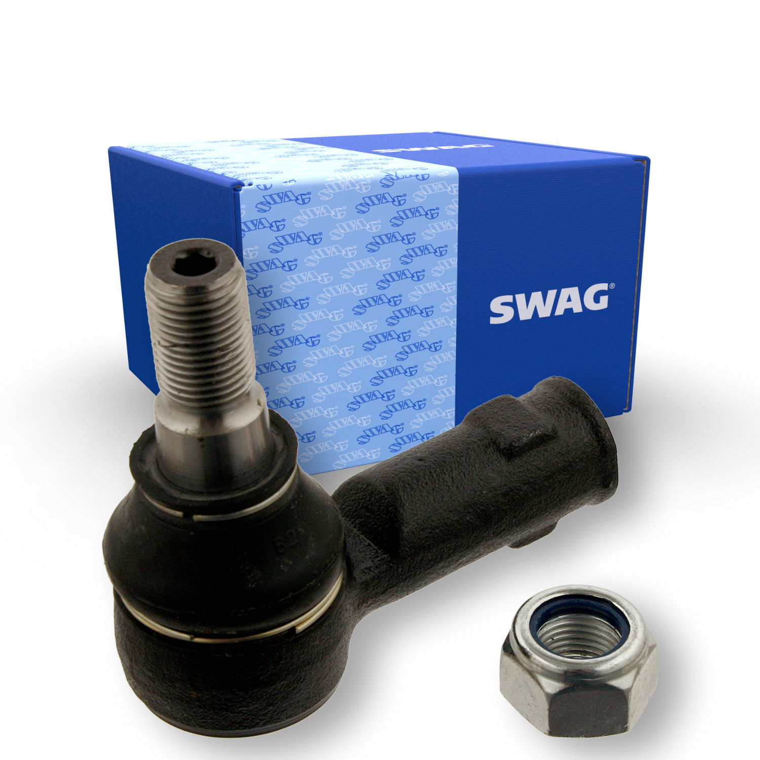 SWAG Sporstangkugle 10710051 højre foraksel for DODGE MERCEDES-BENZ VW