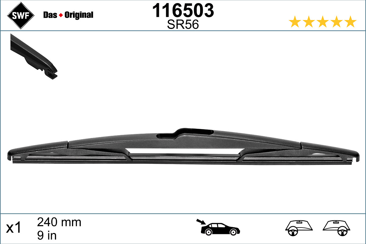 SWF Viskerblad 116503 bag for VAUXHALL FIAT PEUGEOT CITROËN MITSUBISHI MAZDA SUZUKI INFINITI NISSAN