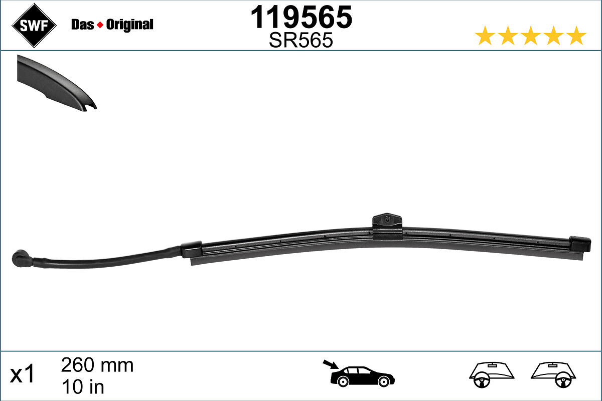SWF Viskerblad 119565 bag for VOLVO
