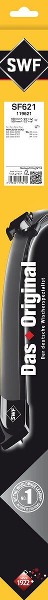 SWF Viskerblad 119621 foran for MERCEDES-BENZ